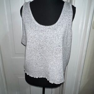 Women’s size large Colsie Heathered Gray Tank Top, shirt, top‎